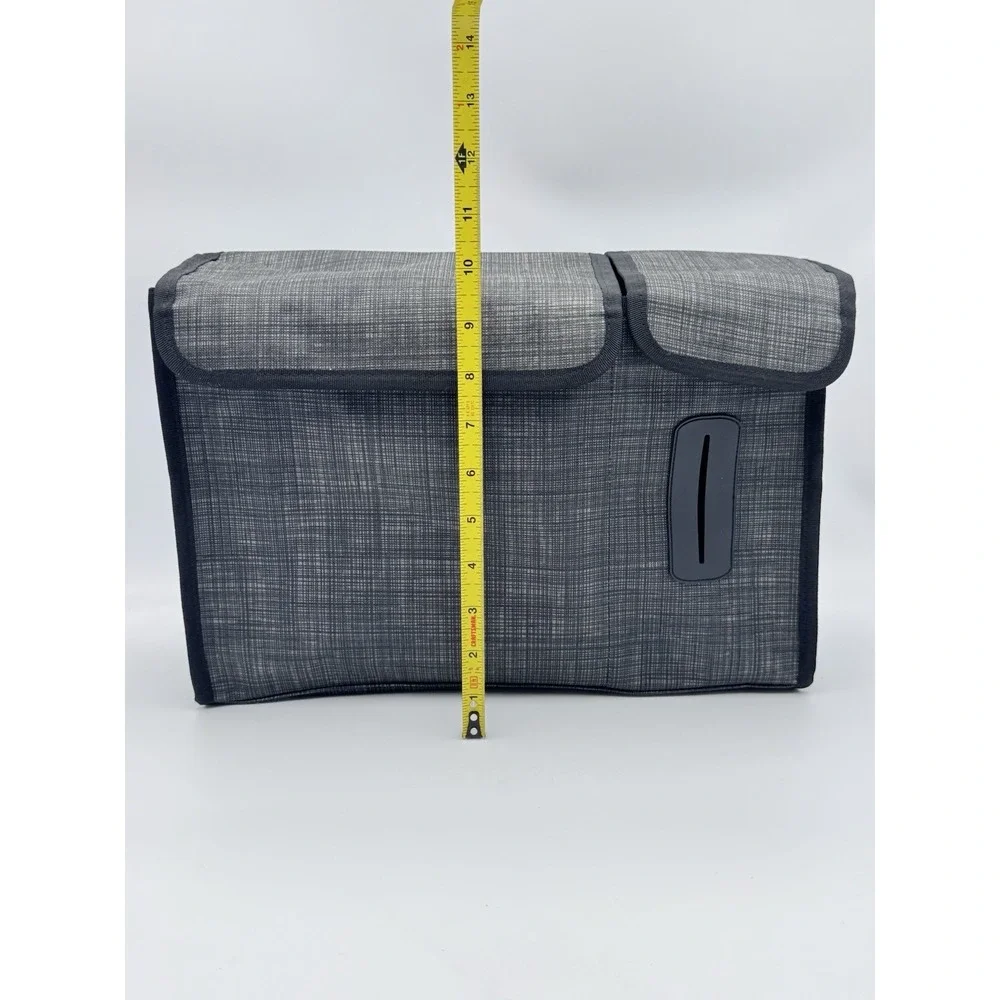 NEW Thirty One Pack N Pull Caddy Black Cross Pop Car Tissue Toy‎ Organizer